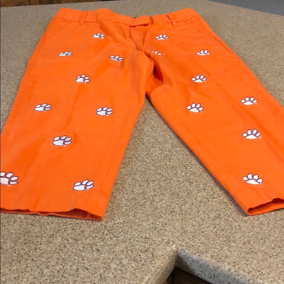 Pennington Bailes Clemson Tiger Capris